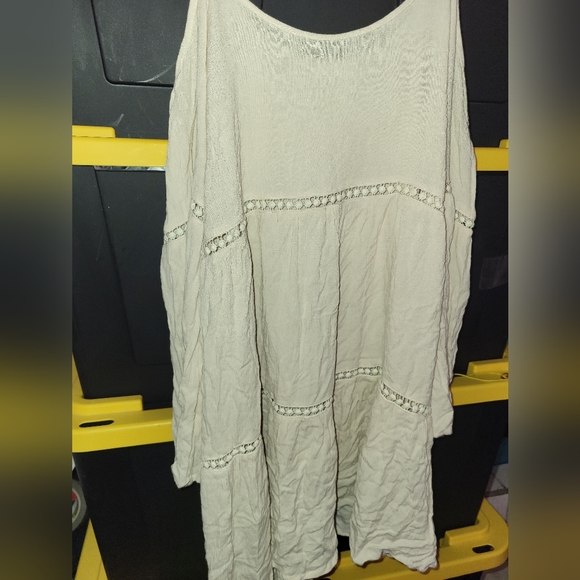 Umgee crochet lace boho tunic top S - Picture 4 of 5